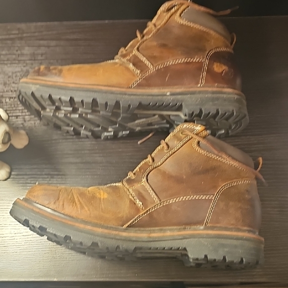 Wolverine Dark Brown Leather Boots